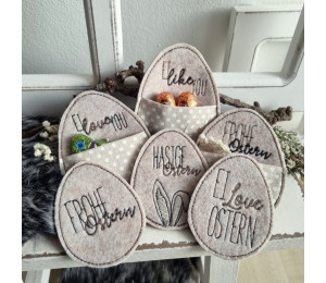 Stickserie ITH - Blumenstecker Frühling